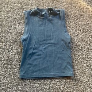 Skims Jersey Mock Neck Tank